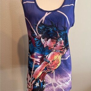 DC Originals Blue and White Tank Top